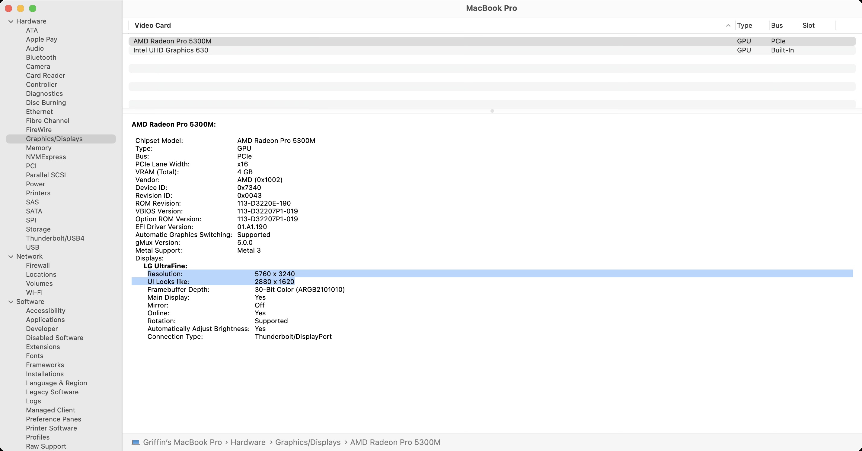 System Information reporting a virtual resolution